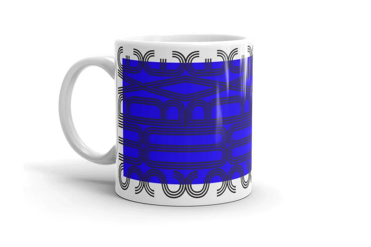 mug : MODERNE / primary blue