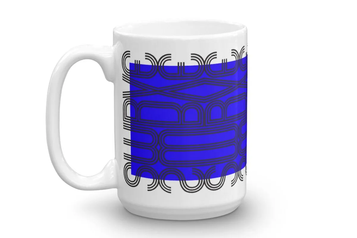 mug : MODERNE / primary blue