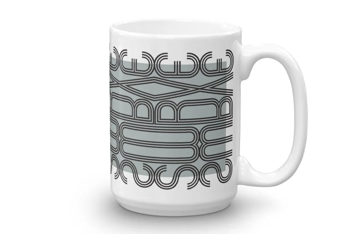 mug : MODERNE / sky grey