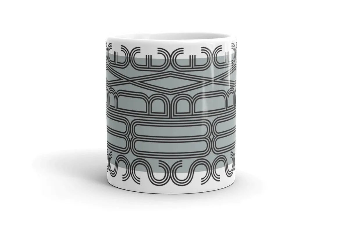 mug : MODERNE / sky grey