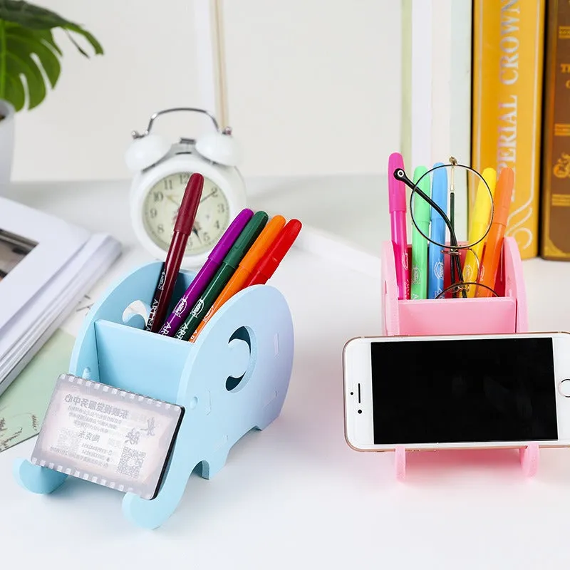 Multifunctional Creative Elephant Pen Holder