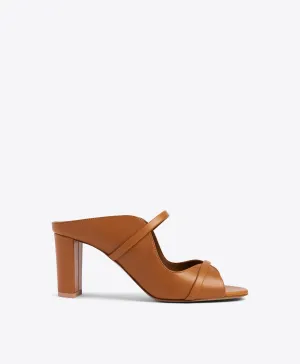 Norah 70 Brown Leather Sandals