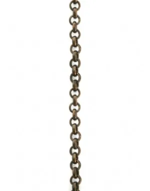 Rollo Chain, 3.6x3.6mm, (1ft)