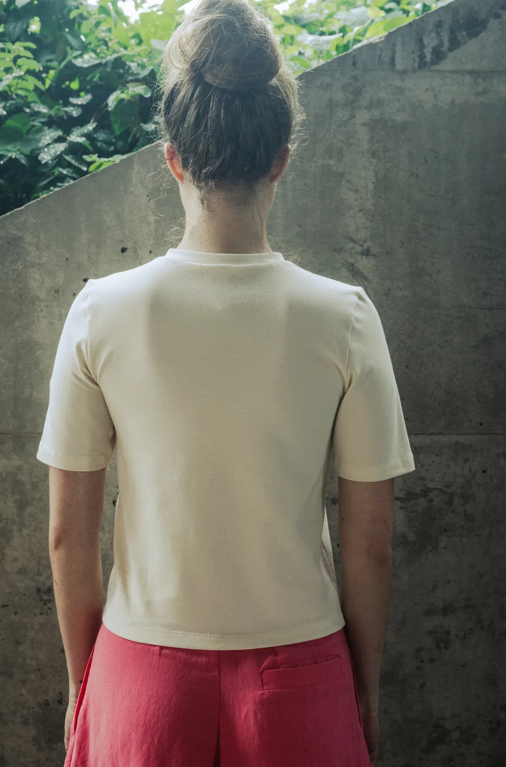 Sanctuary T-Shirt in Natural Jersey