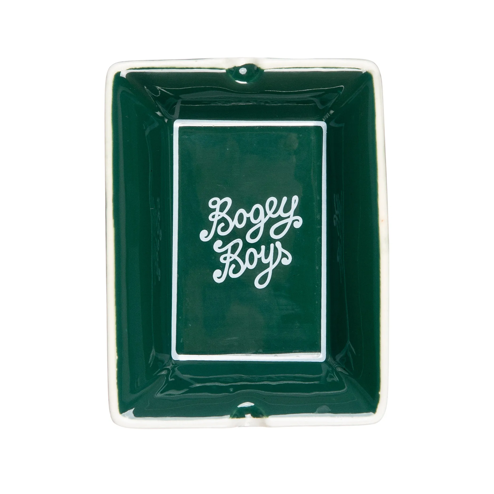 Script Ashtray - Green