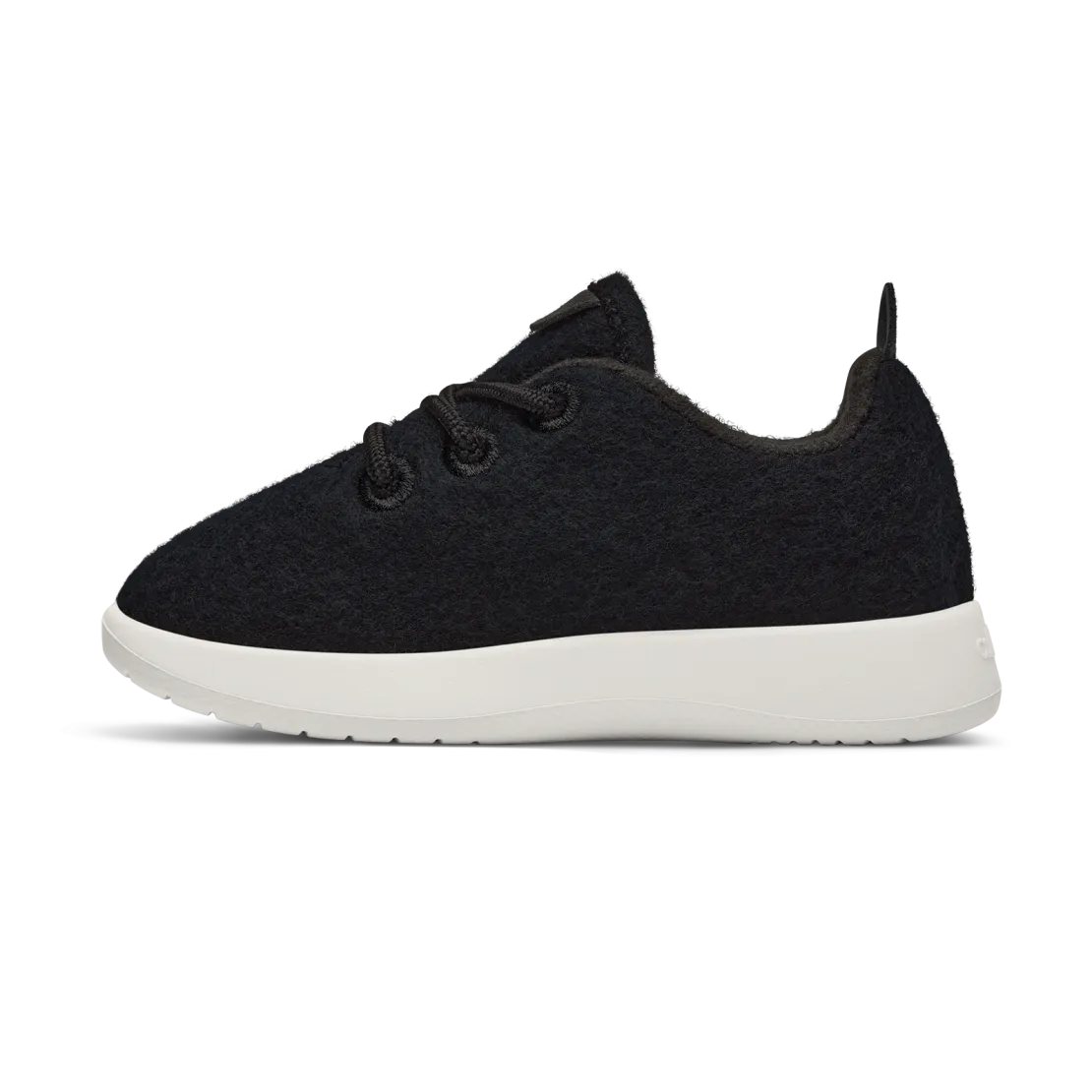 Smallbirds Wool Runners - Little Kids - Natural Black (Blizzard Sole)