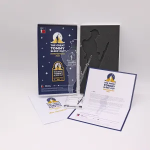 The Great Tommy Sleep Out Remembrance 2024 package