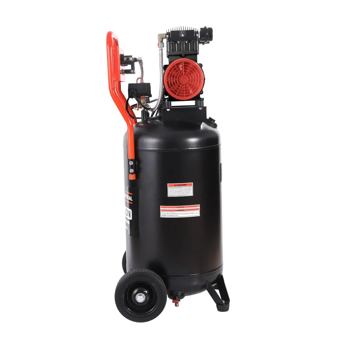 TMG Industrial 25 Gallon 2 HP Electric Air Compressor, Oil-Free Dual Piston Pump, 5 Min Fill Time, ASME Vertical Tank, TMG-ACE25