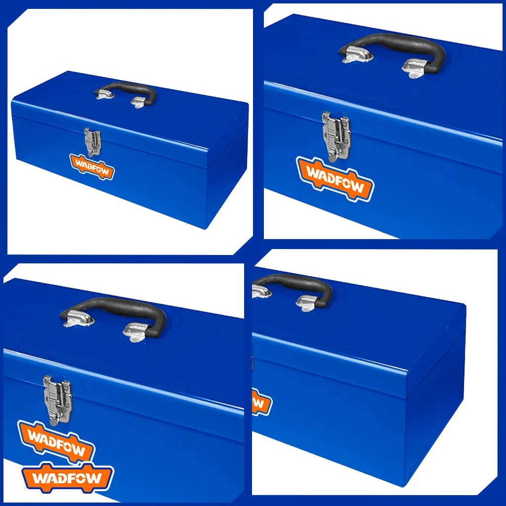 Tool Box w/ (1) compartment Flat Design Portable Steel483 x 180 x 178mm