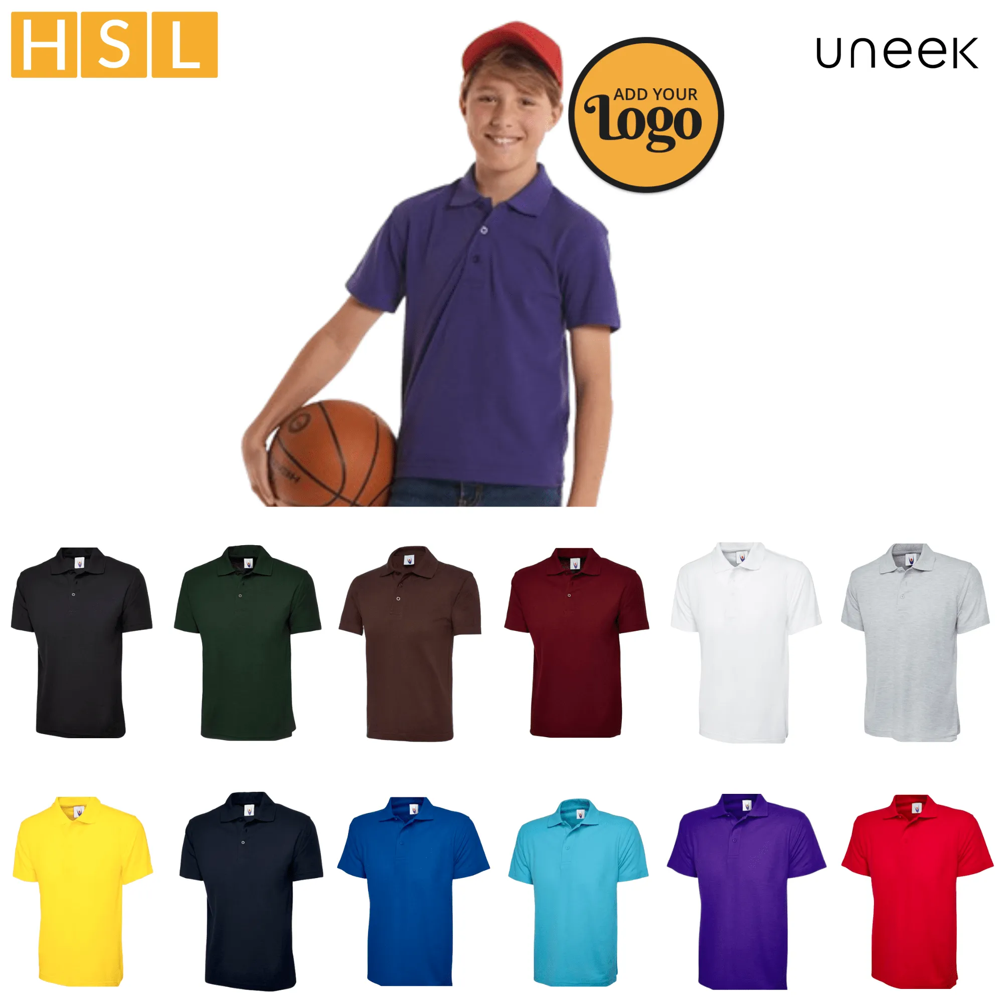 Uneek Children's Polo Shirt