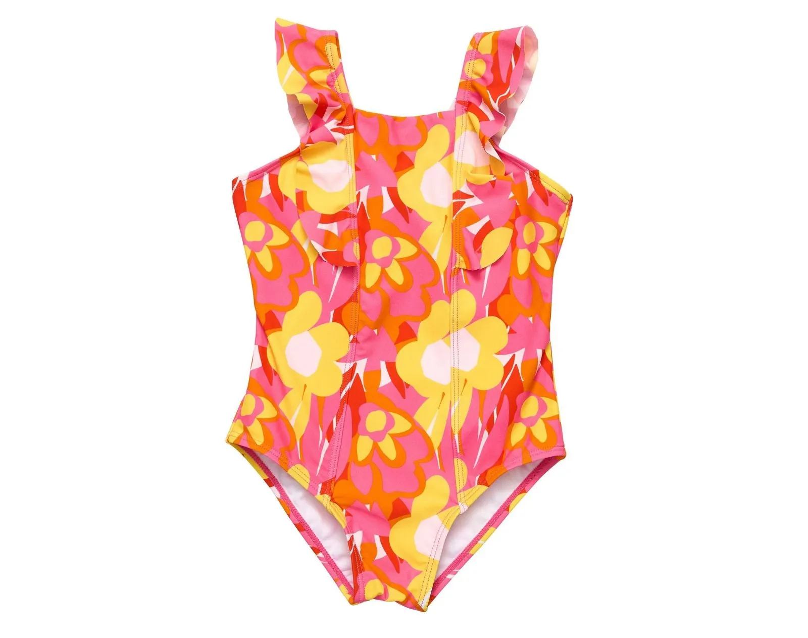 UPF 50  Swimsuit - Flowers