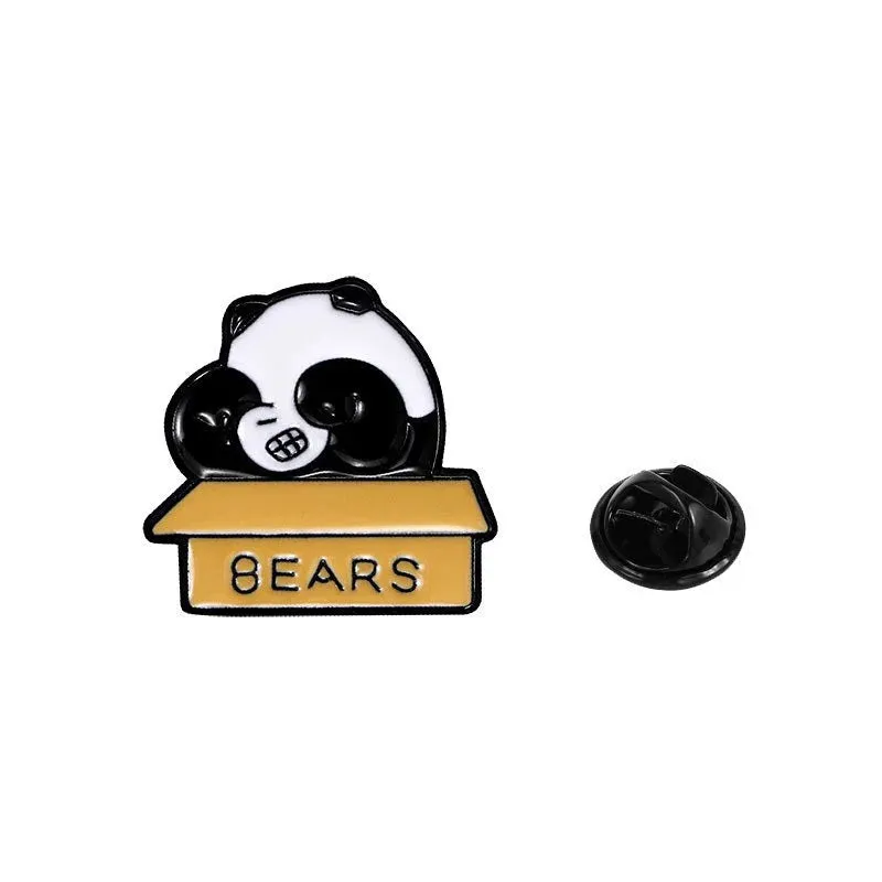 'We Bare Bears' Enamel Pin And Broach