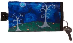 Whimsical Trees Key Case - The Couple