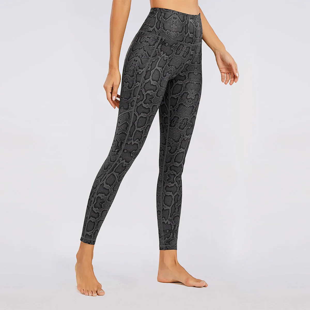 Women's Nabtos® Performance Activewear Yoga High-Waisted Leggings-Snake